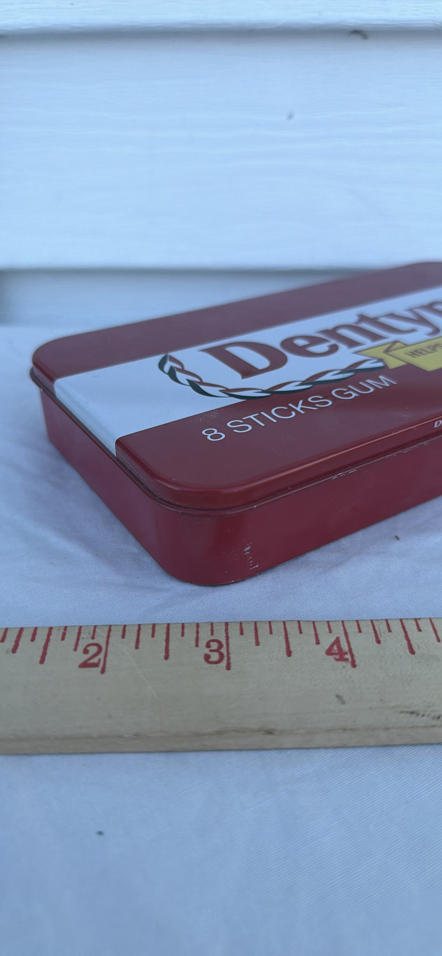 Dentyne 8 Sticks Gum Metal Tin - Made In Japan - image 5 of 6