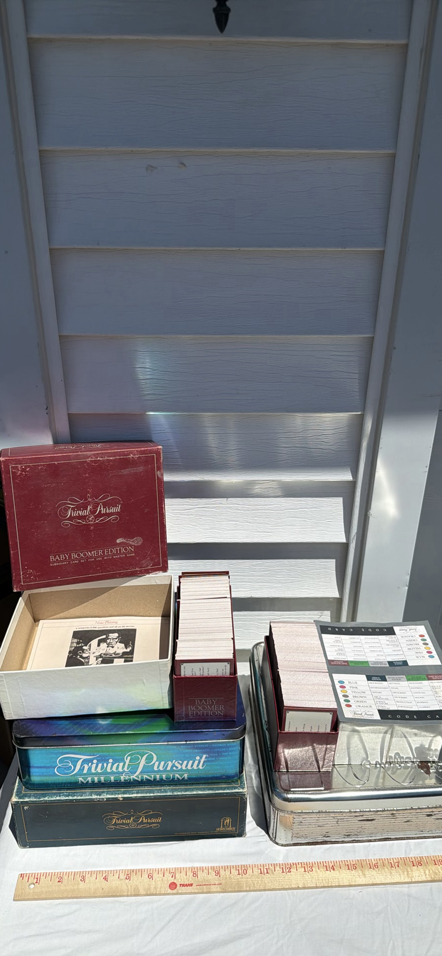 Older Trivial Pursuit Game Editions and Monopoly Tin Game - image 4 of 13