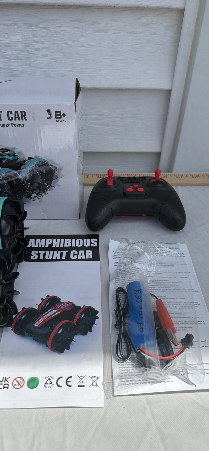 Amphibious Stunt Car RC Toy Set - image 7 of 7