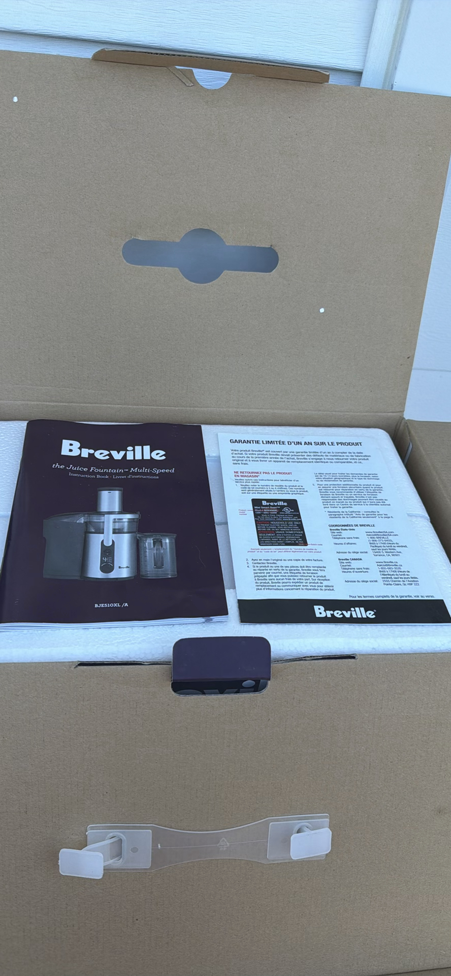 Breville The Juice Fountain Multi-Speed Juicer BJE510XL/A - image 6 of 13