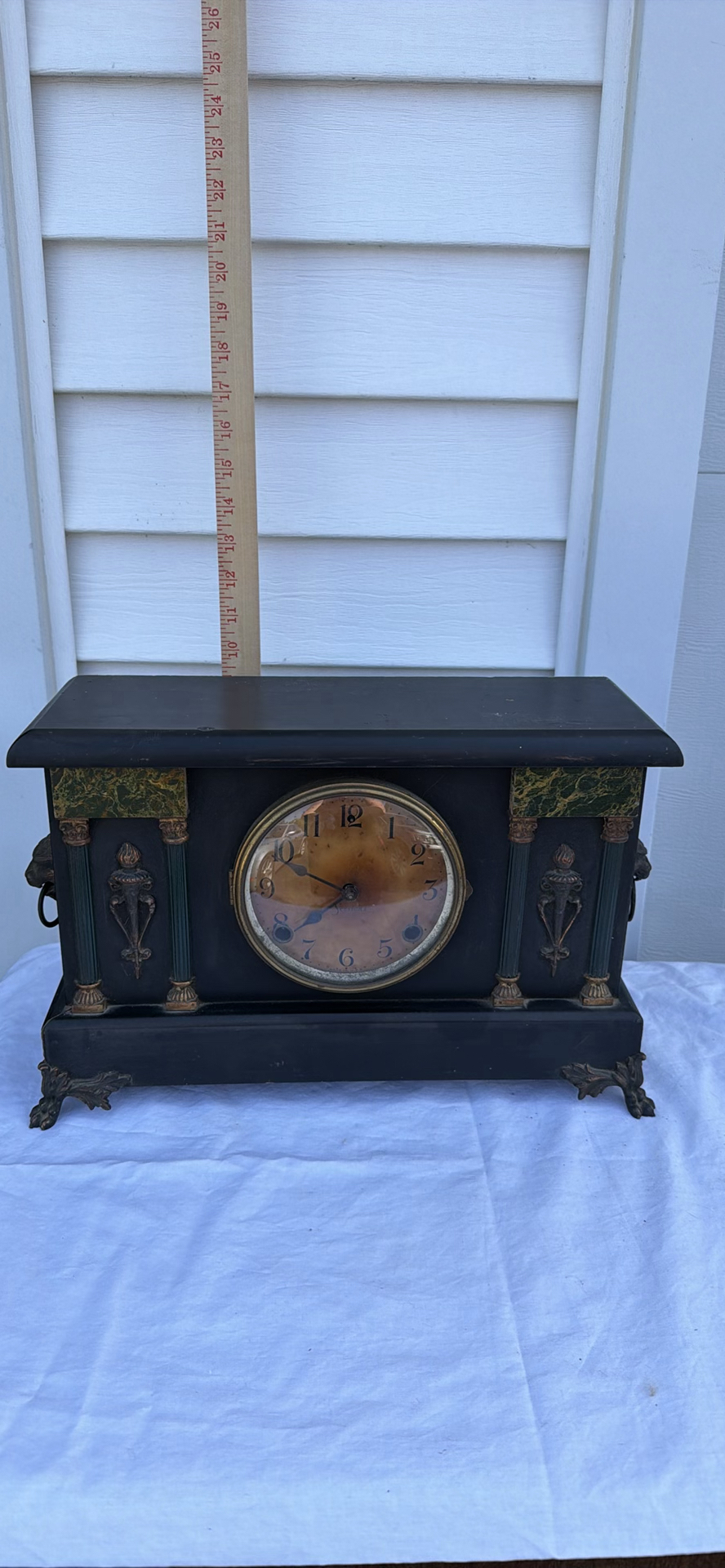 Sessions Clocks Ornate Mantel Clock - image 1 of 11