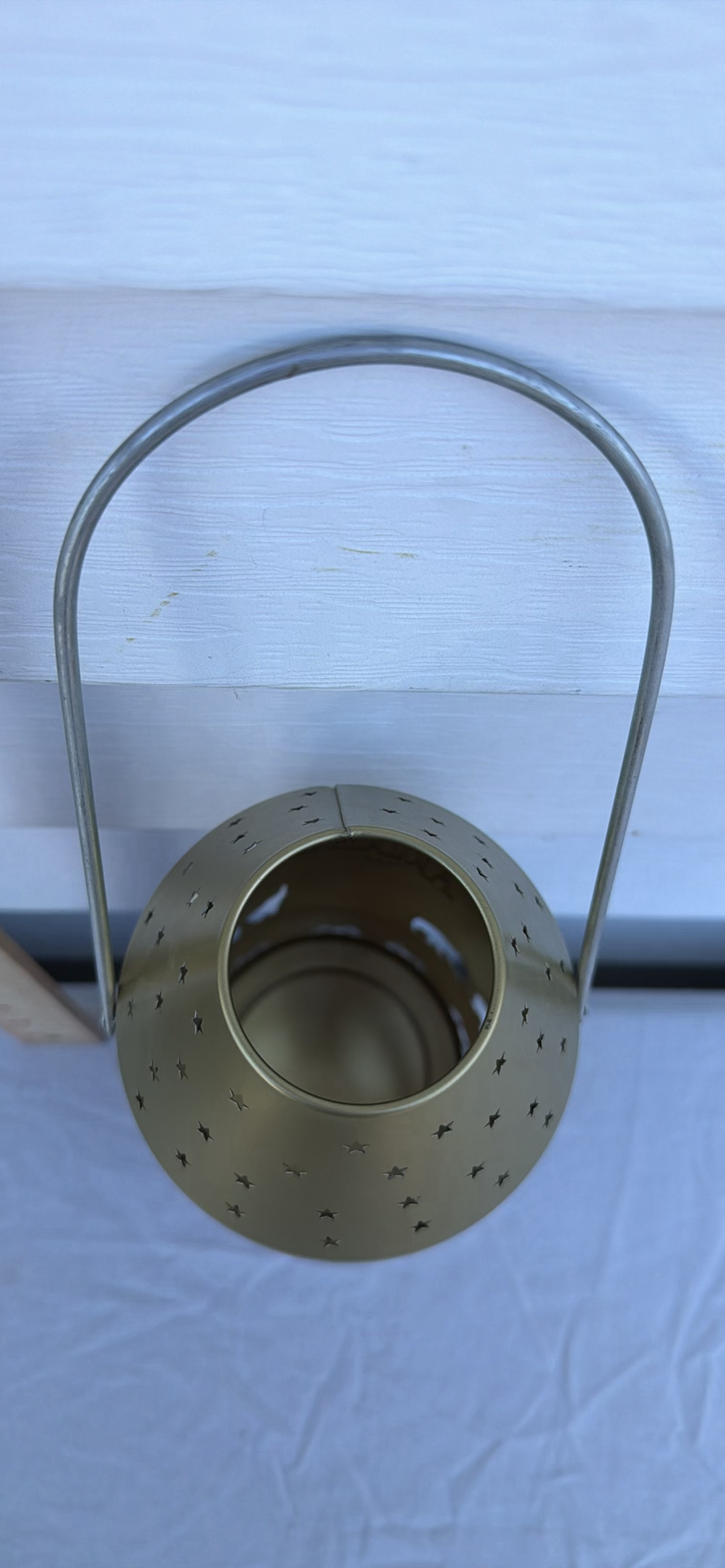 Amarula Metal Lantern with Star Cutout Shade - image 2 of 4