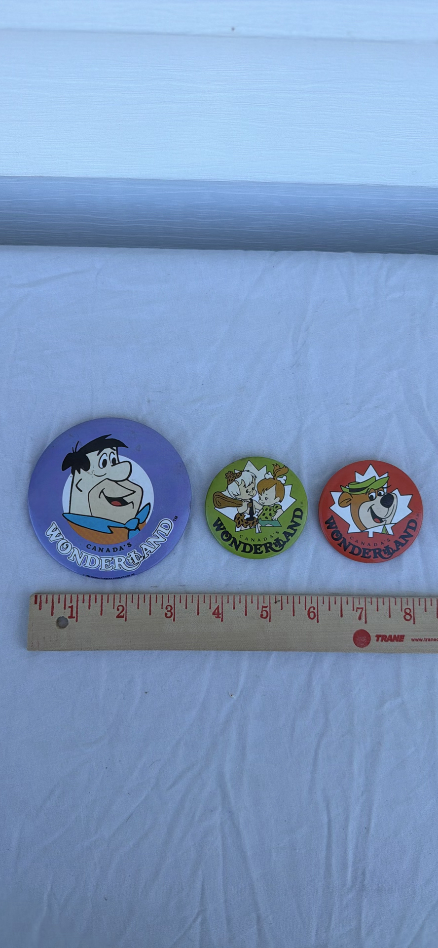 Three Canada’s Wonderland Pinback Buttons - image 1 of 5