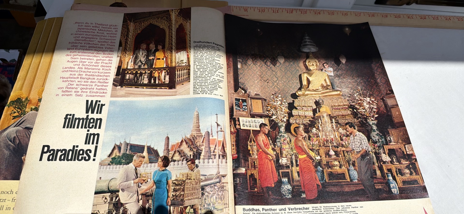 Vintage 1963 FILM Revue German Magazines - Lot Of 18 - image 9 of 11
