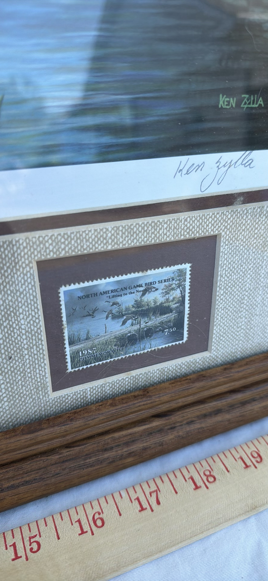 Framed 'Lifting to the North' Art Print with Commemorative Stamp - image 5 of 10