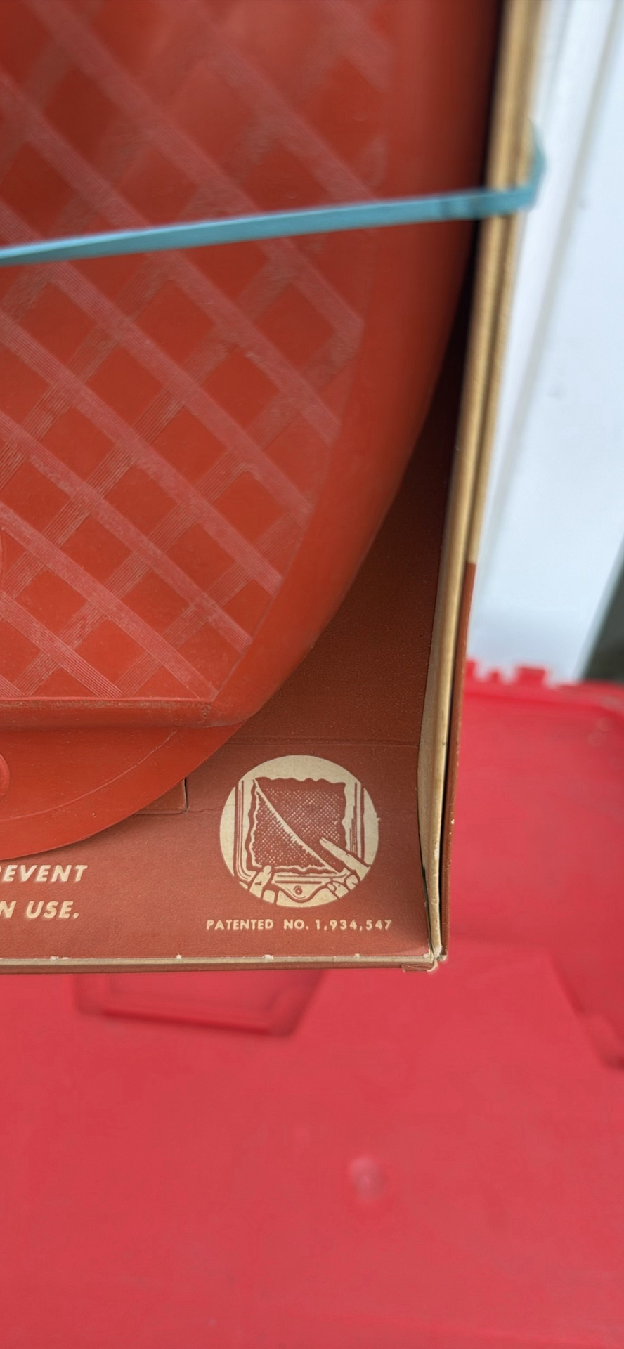 Plastic Storage Tote with Vintage Medical Tins and Rubber Ice Cap - image 8 of 17