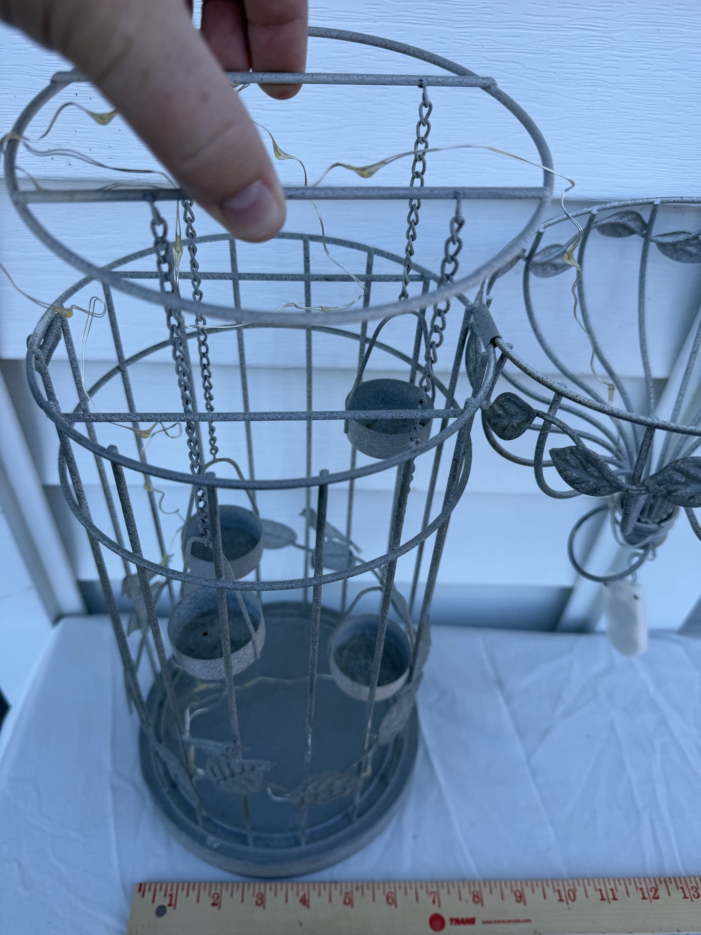 Bombay Metal Decorative Birdcage Lantern - image 5 of 7