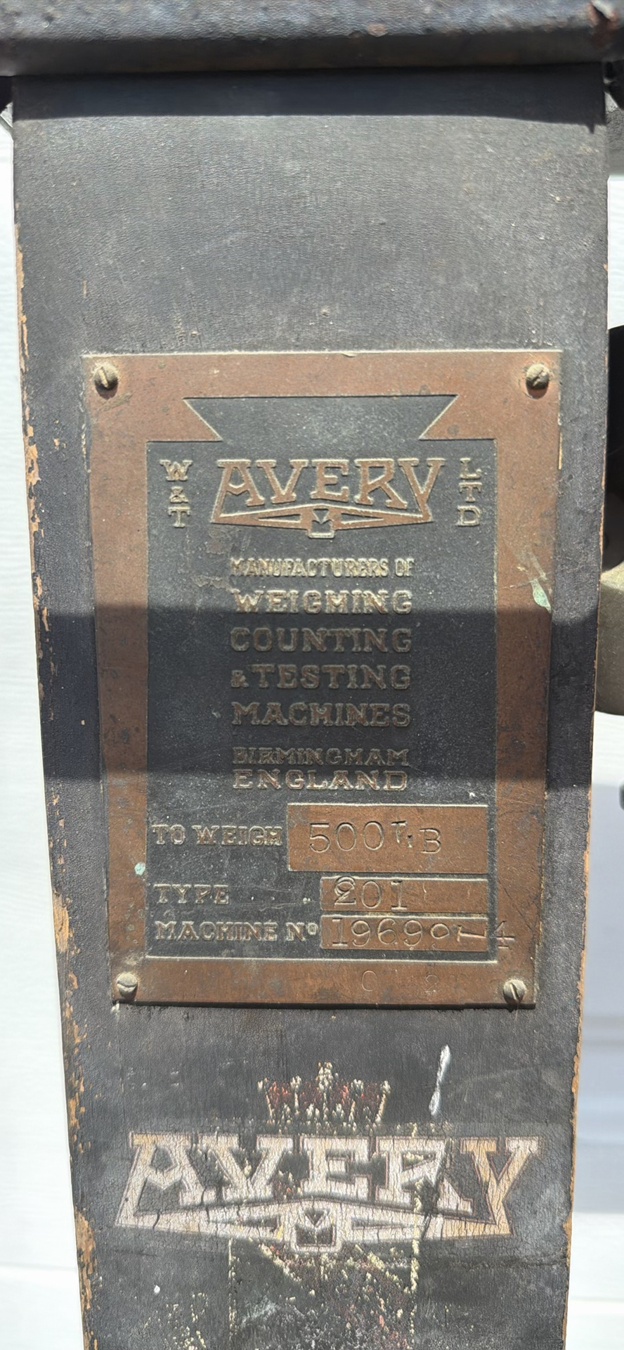 Avery Universal Platform Weighing Scale.  HEAVY - image 9 of 24