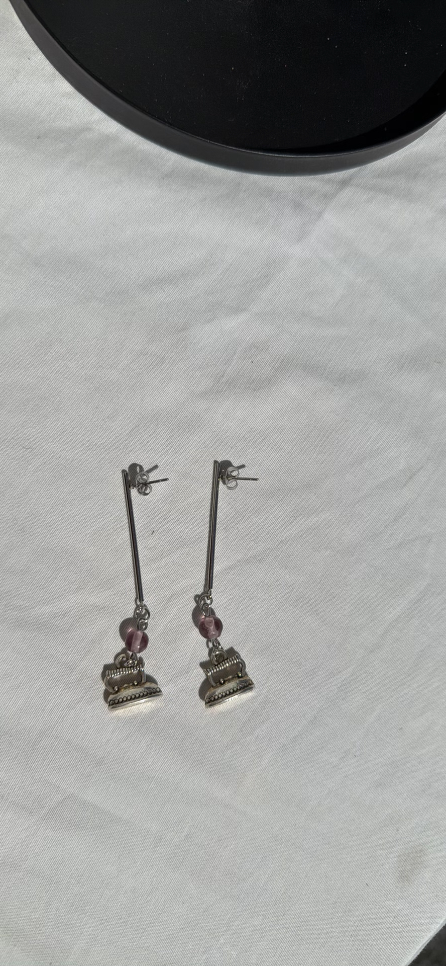 Handmade Costume Jewelry Earrings, 4 Pairs - image 2 of 4