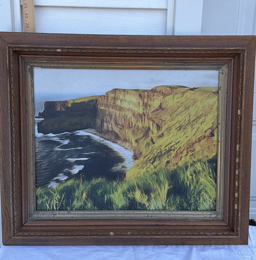Two Framed Landscape Art Prints - image 6 of 8
