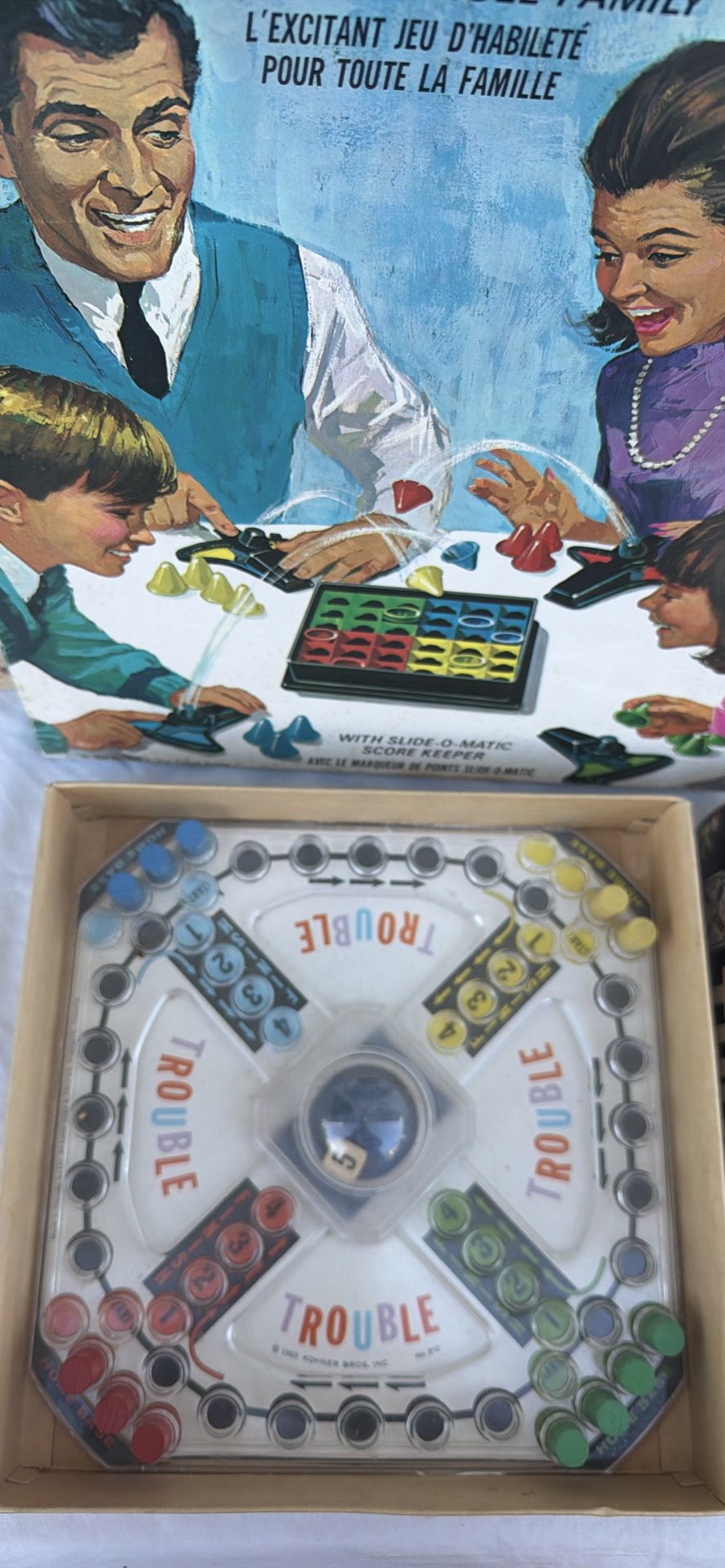 Vintage 1960s Kohner Hats Off and Trouble Board Games - image 7 of 20