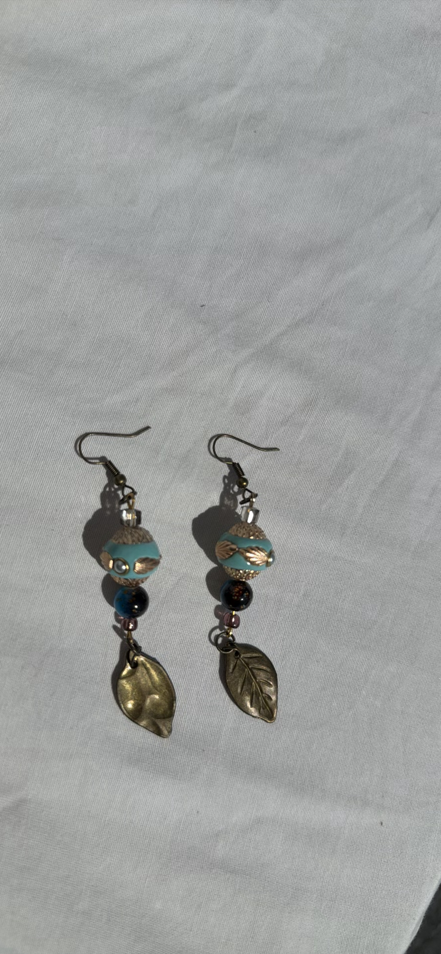 Handmade Costume Jewelry Earrings, 4 Pairs - image 3 of 4