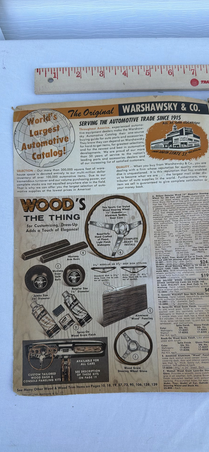 Vintage Warshawsky & Co. Everything Automotive Catalog - image 2 of 10