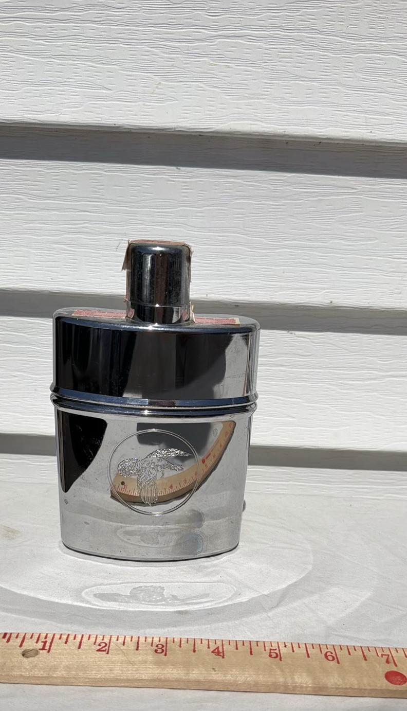 Wild Turkey Kentucky Straight Bourbon Whiskey Chrome Bottle - image 1 of 5