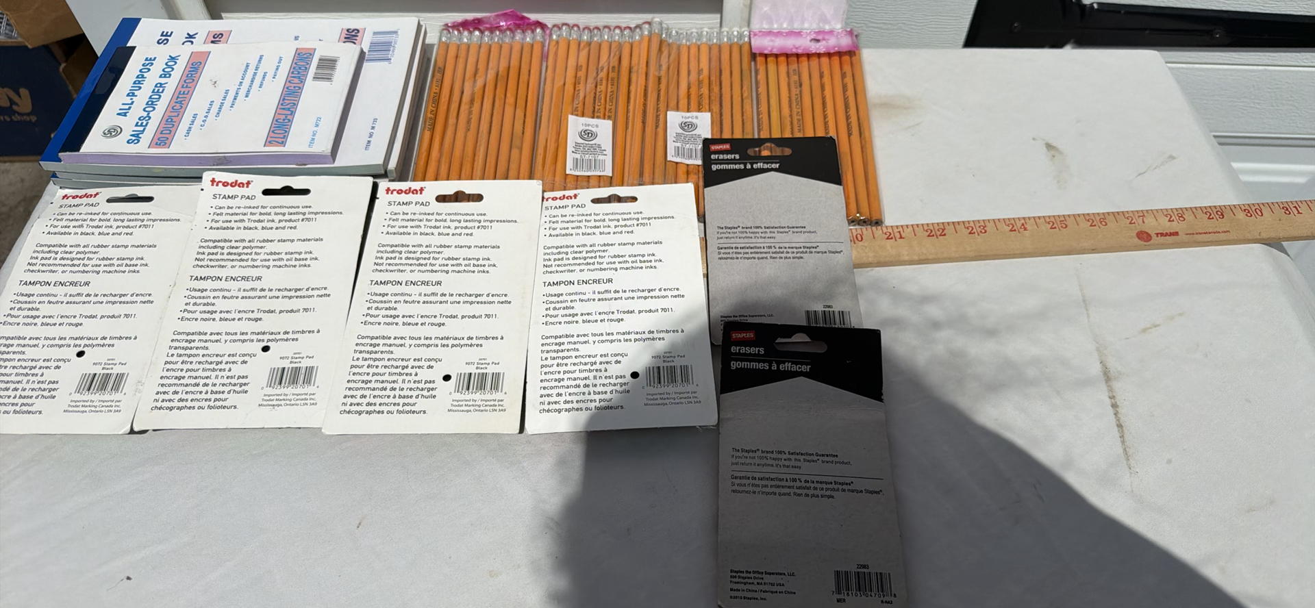 Office Forms, Pencils, Stamp Pads, and Erasers - image 7 of 12