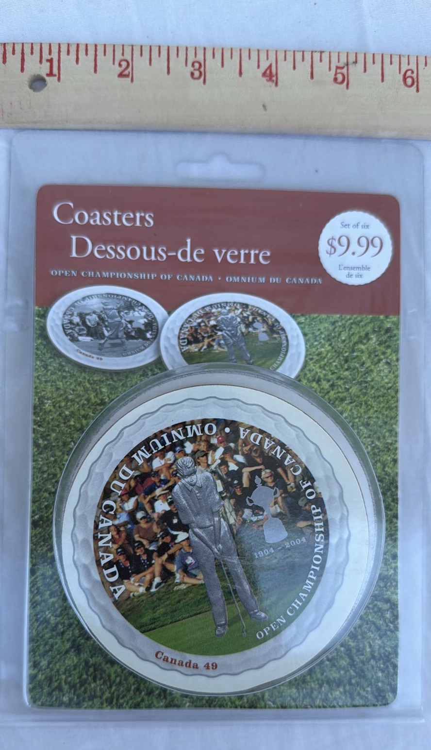 Canada Post Collectable Open GOLF Championship of Canada Coaster Set - image 2 of 3