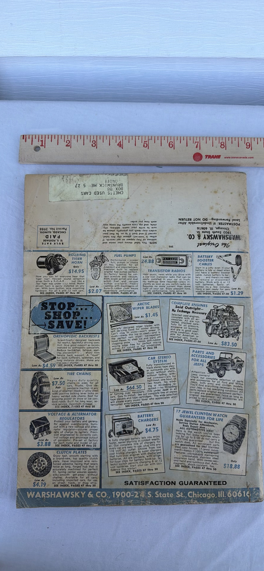 Vintage Warshawsky & Co. Everything Automotive Catalog - image 6 of 10