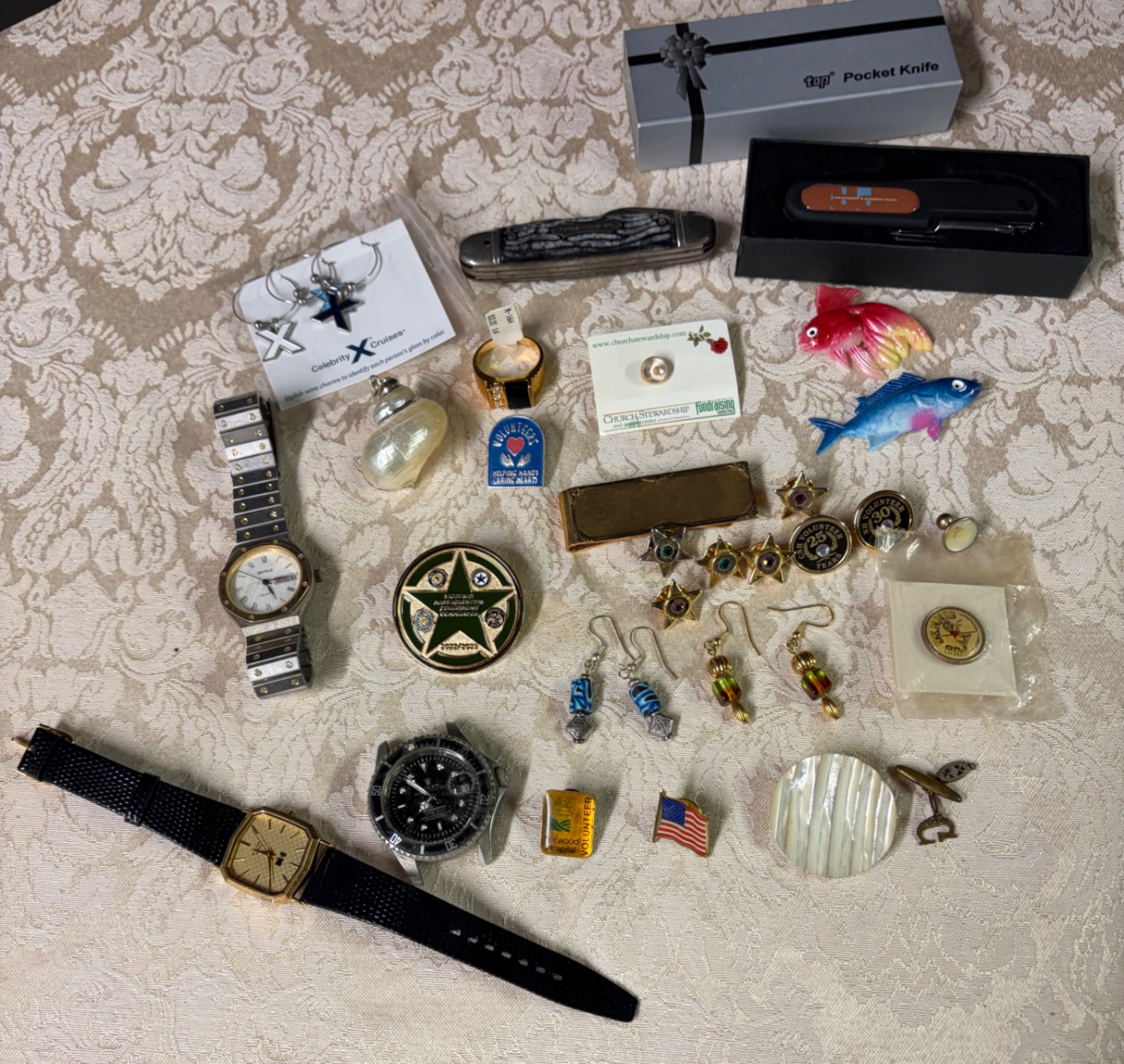 Vintage Jewelry, Pocket Knives, more! - image 1 of 5