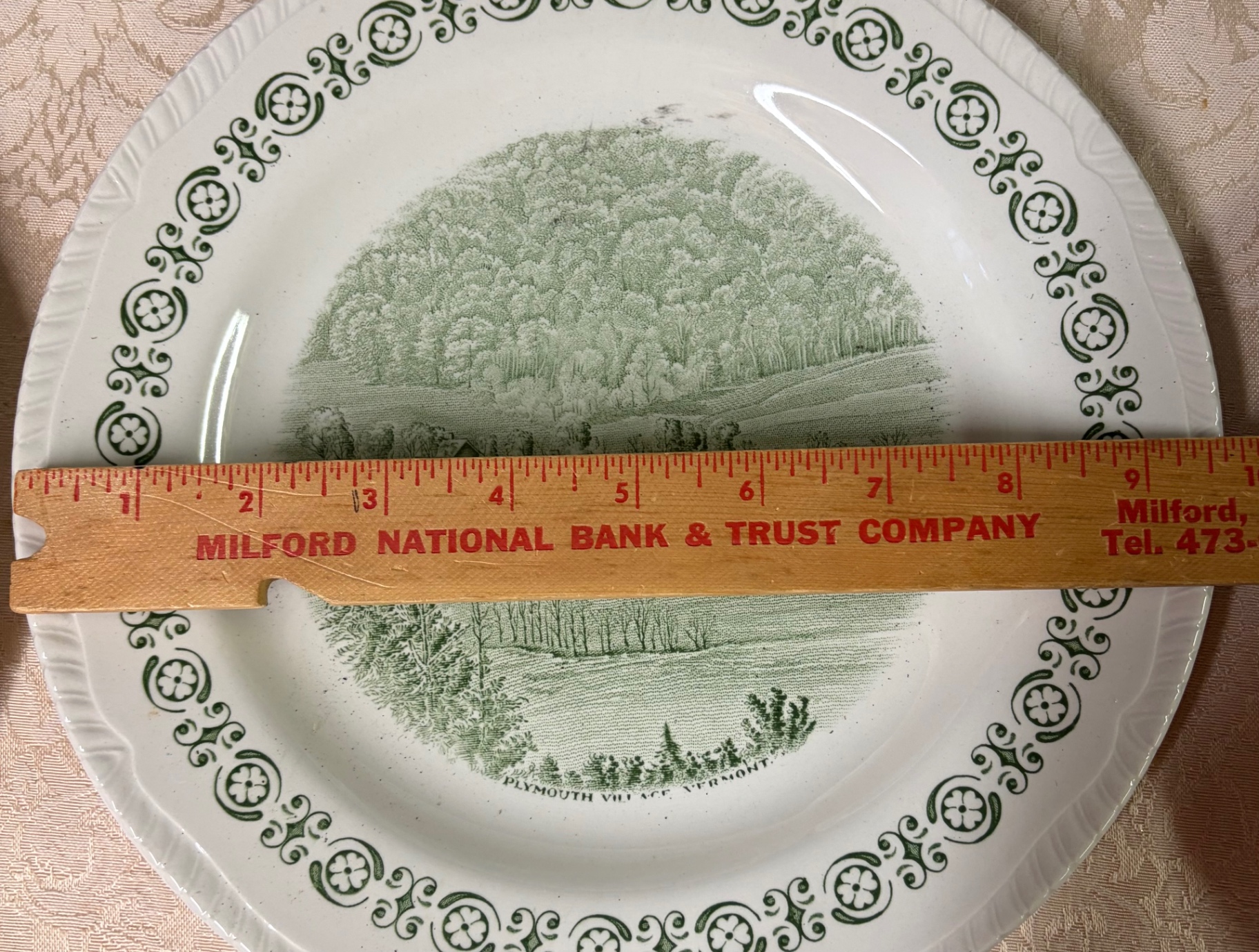 6 Vintage New England Plates by Wood & Sons England  - image 9 of 9