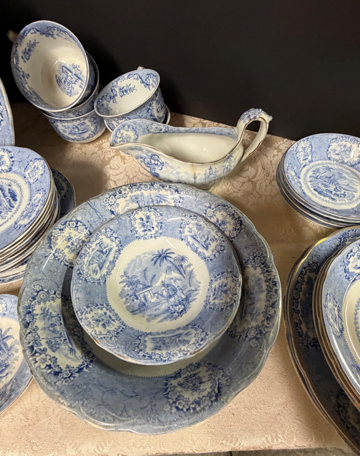 Vintage Ridgway "Oriental" Transferware - image 2 of 7