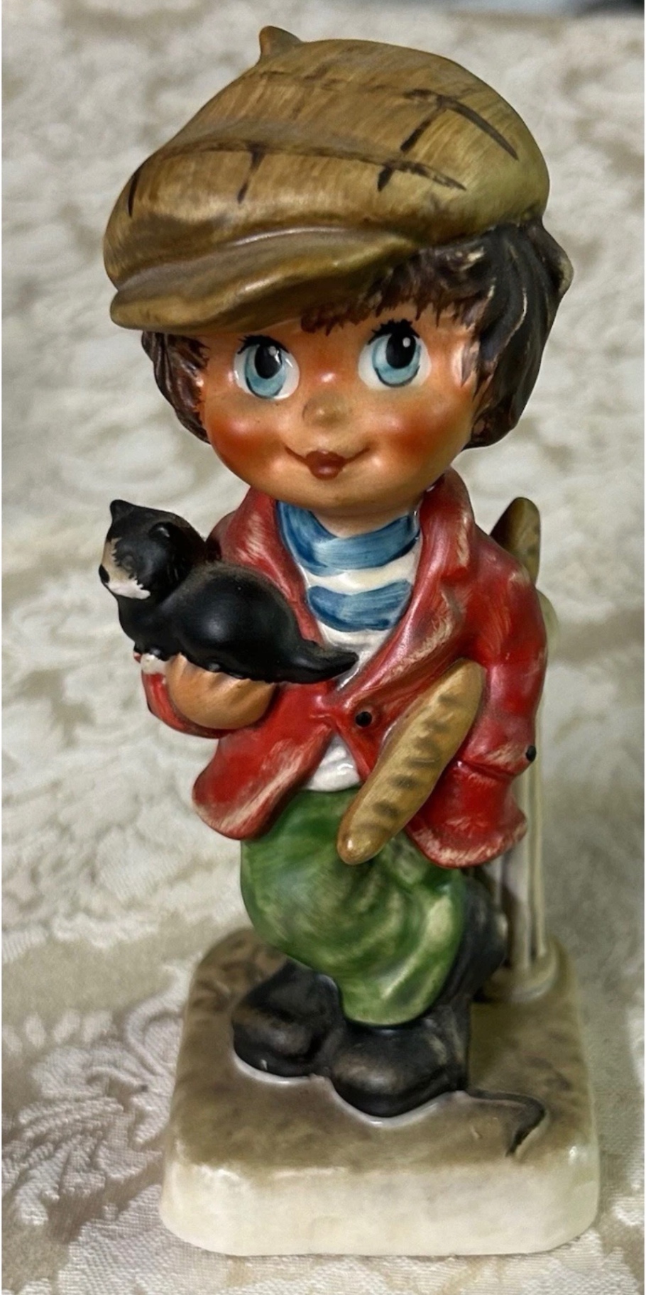 1977 Children of Paris HOME FROM SCHOOL Goebel Big Eyes 5.75” Michel T. - image 1 of 3