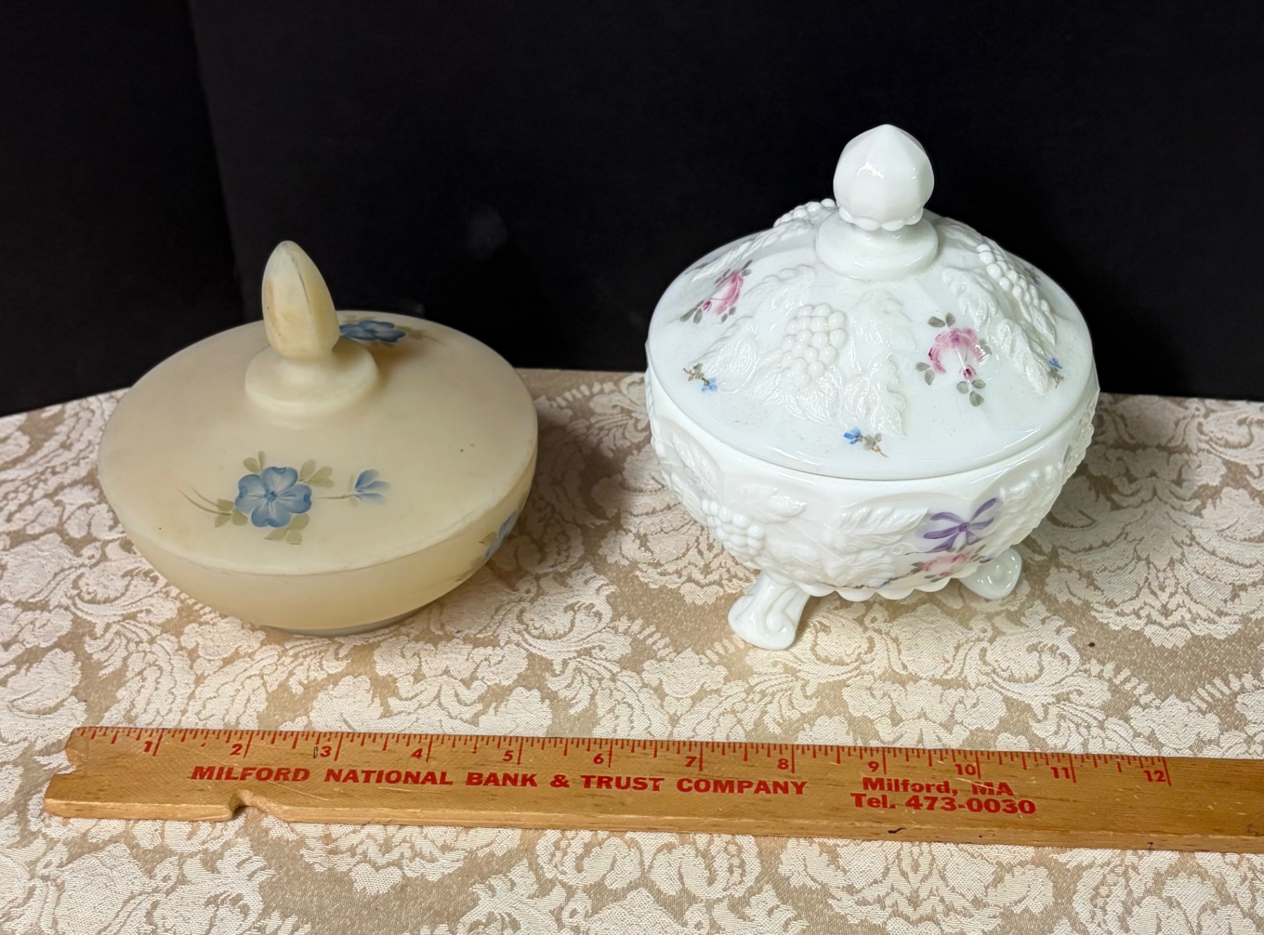 2 pieces Vintage Fenton Candy Dishes - image 1 of 3