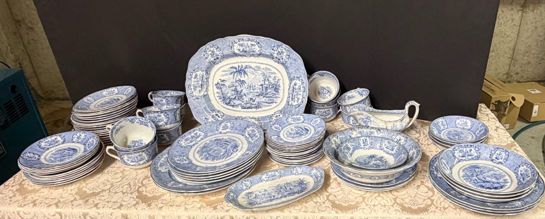 Vintage Ridgway "Oriental" Transferware - image 1 of 7