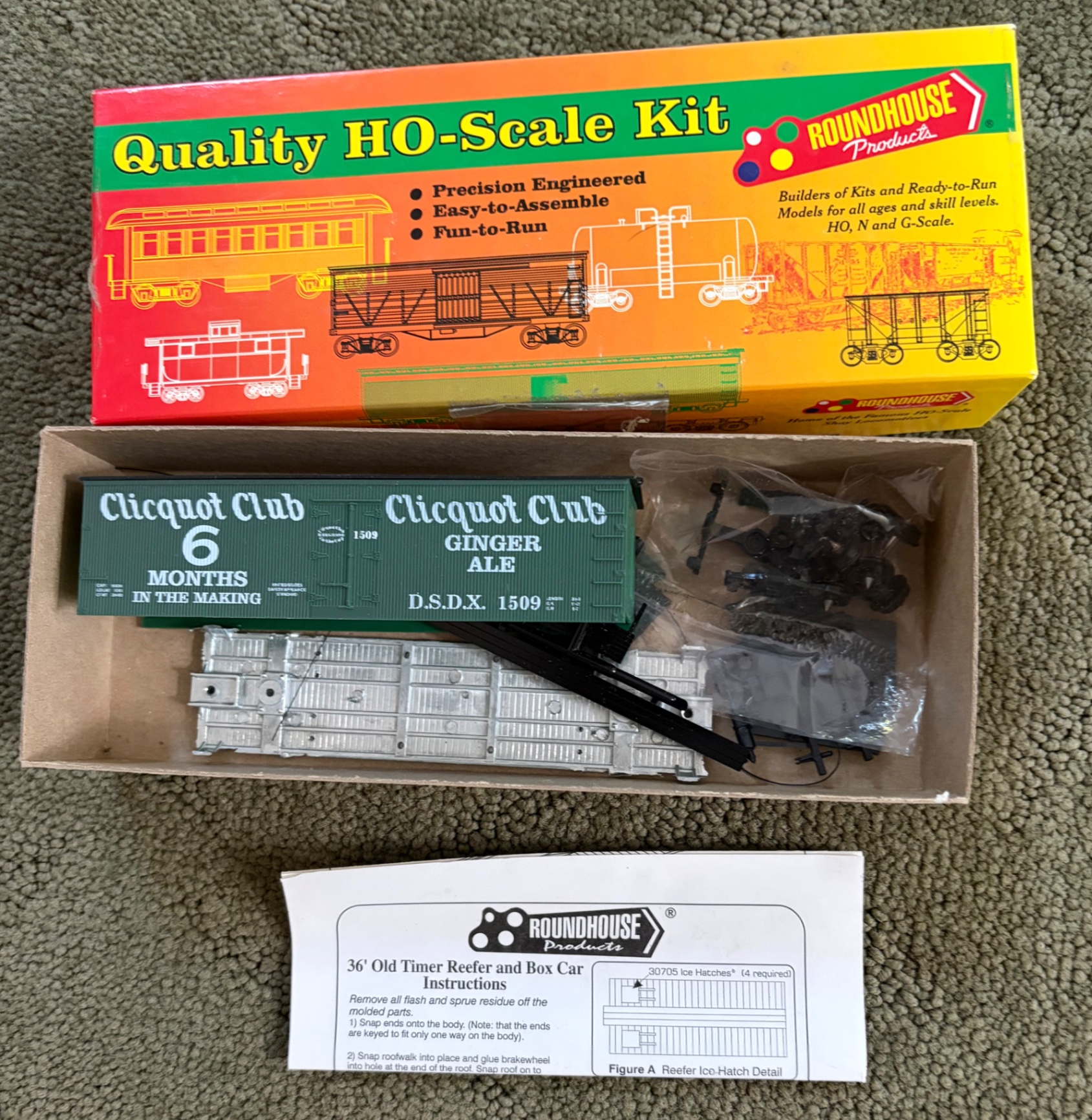 1995 Clicquot Club HO-Scale Kit - image 1 of 3