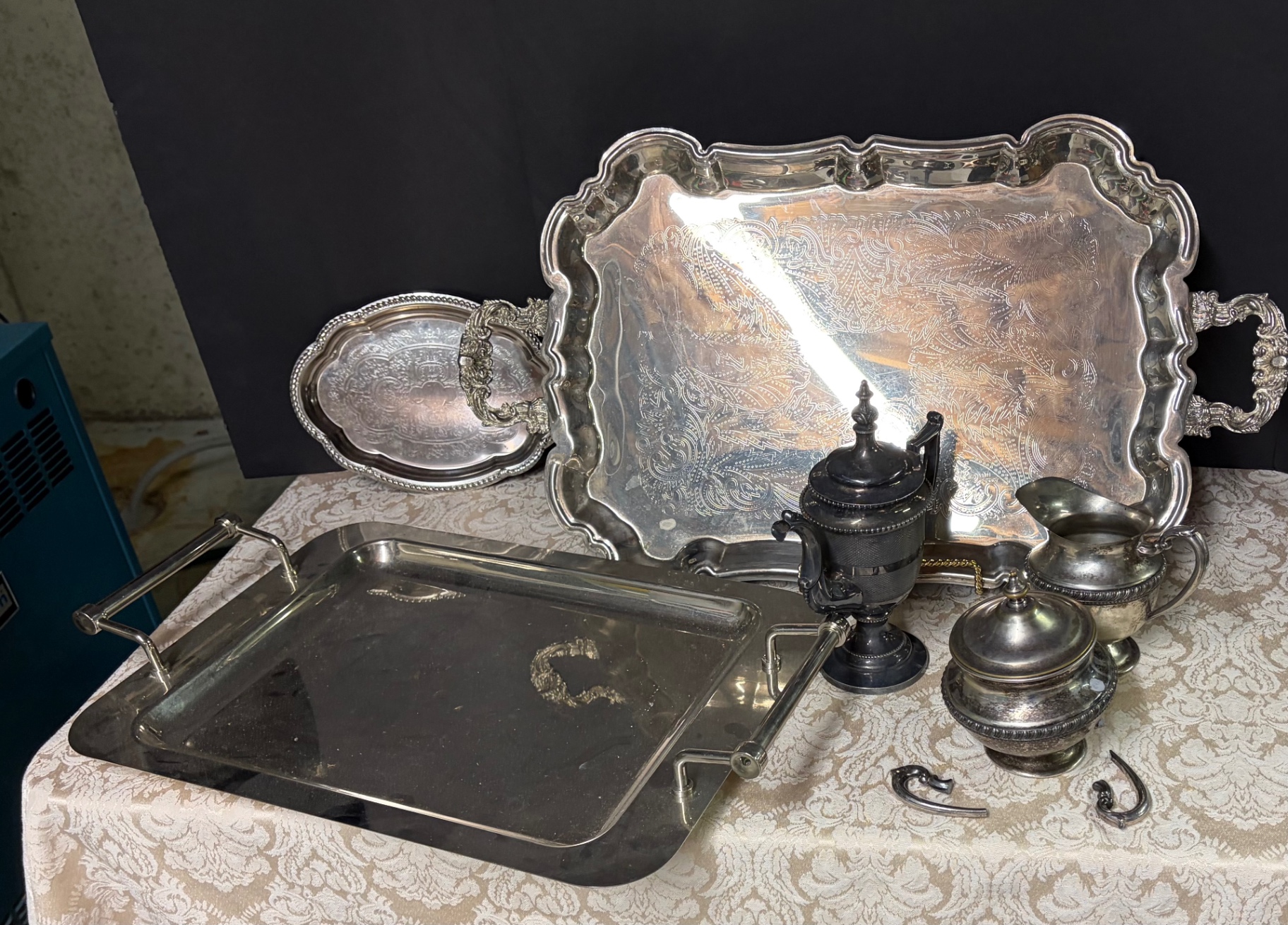 Silver plate lot - image 1 of 1
