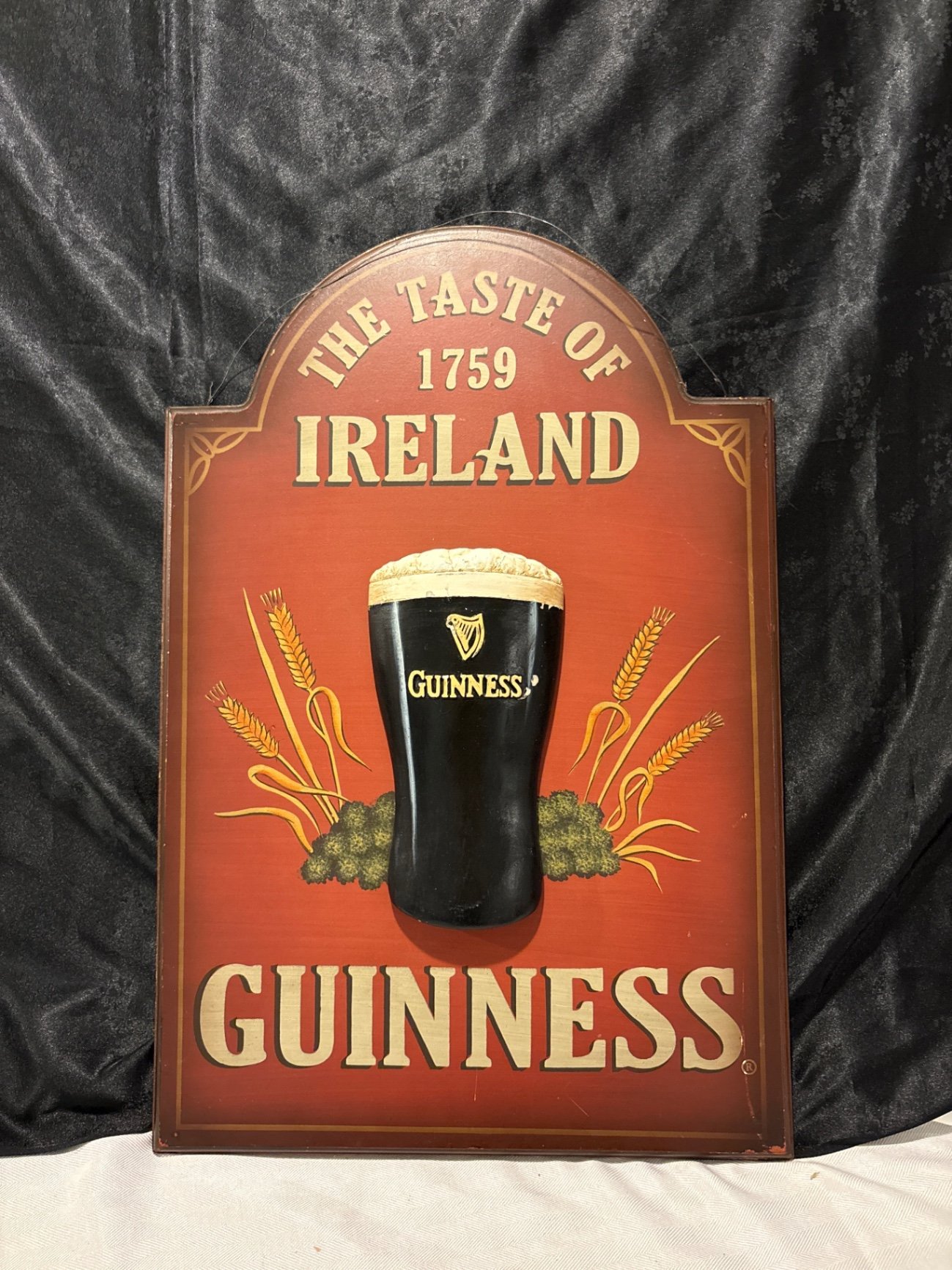 “The Taste of Ireland” Guiness Sign  - image 1 of 2