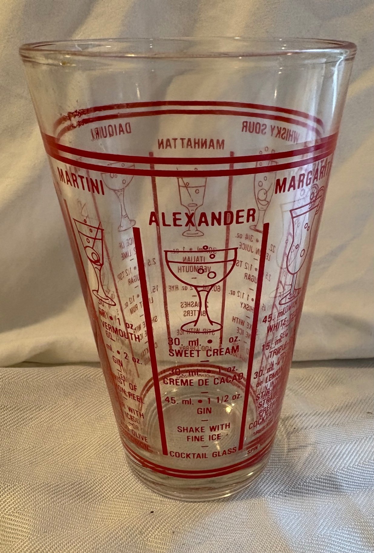 Vintage Cocktail Shaker and Logo Bar Glasses  - image 4 of 18