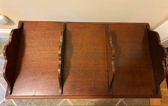 Antique Mahogany Sheet Music Stand - image 2 of 3