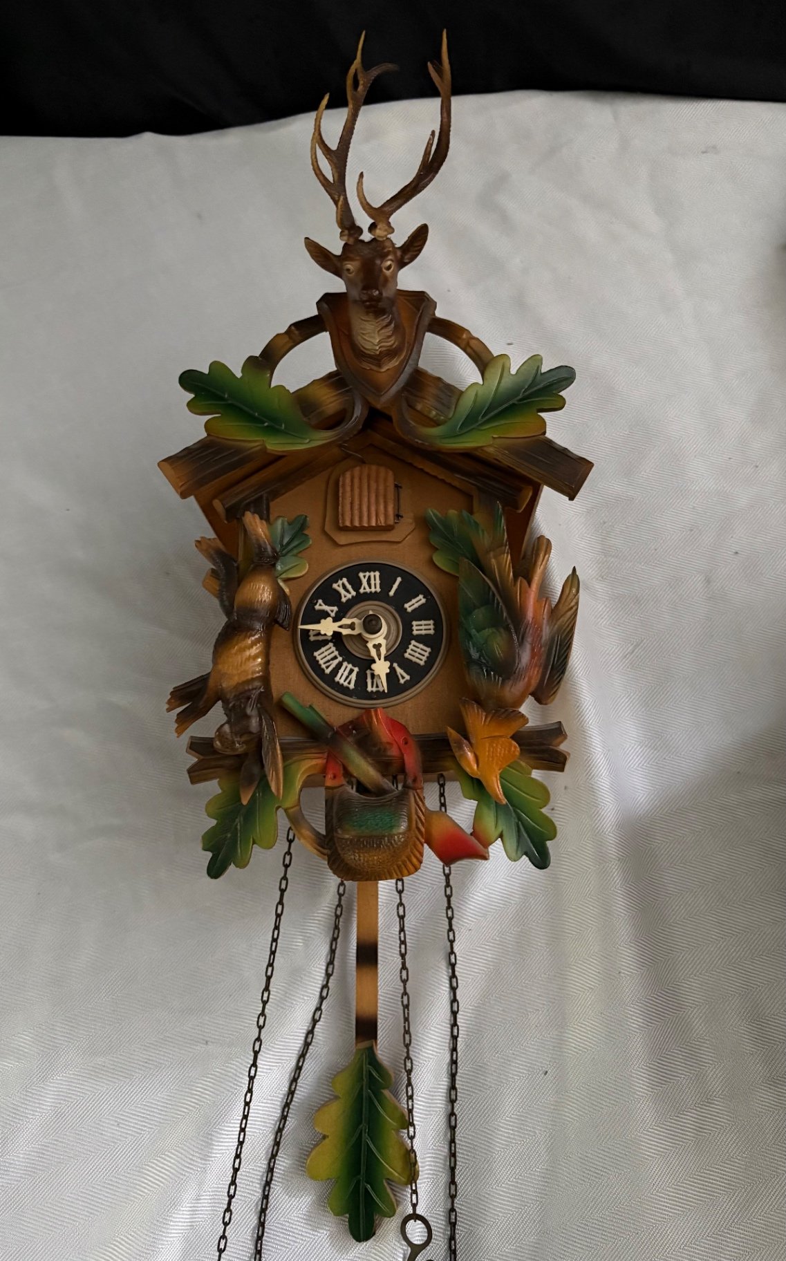 Vintage Hunter Cockoo Clock, Made in Germany  - image 3 of 3