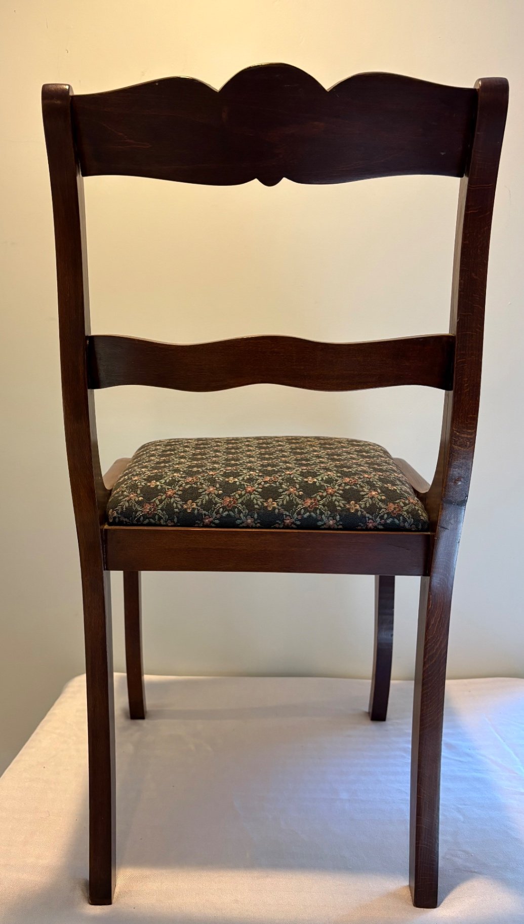 Vintage Mahogany Rose Back Regency Duncan Phyfe Chairs  - image 5 of 6