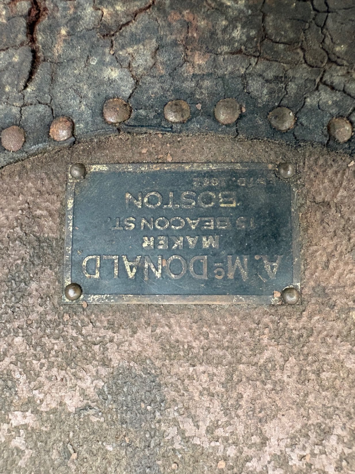 Antique Alexander MacDonald Steamer Trunk  - image 9 of 10