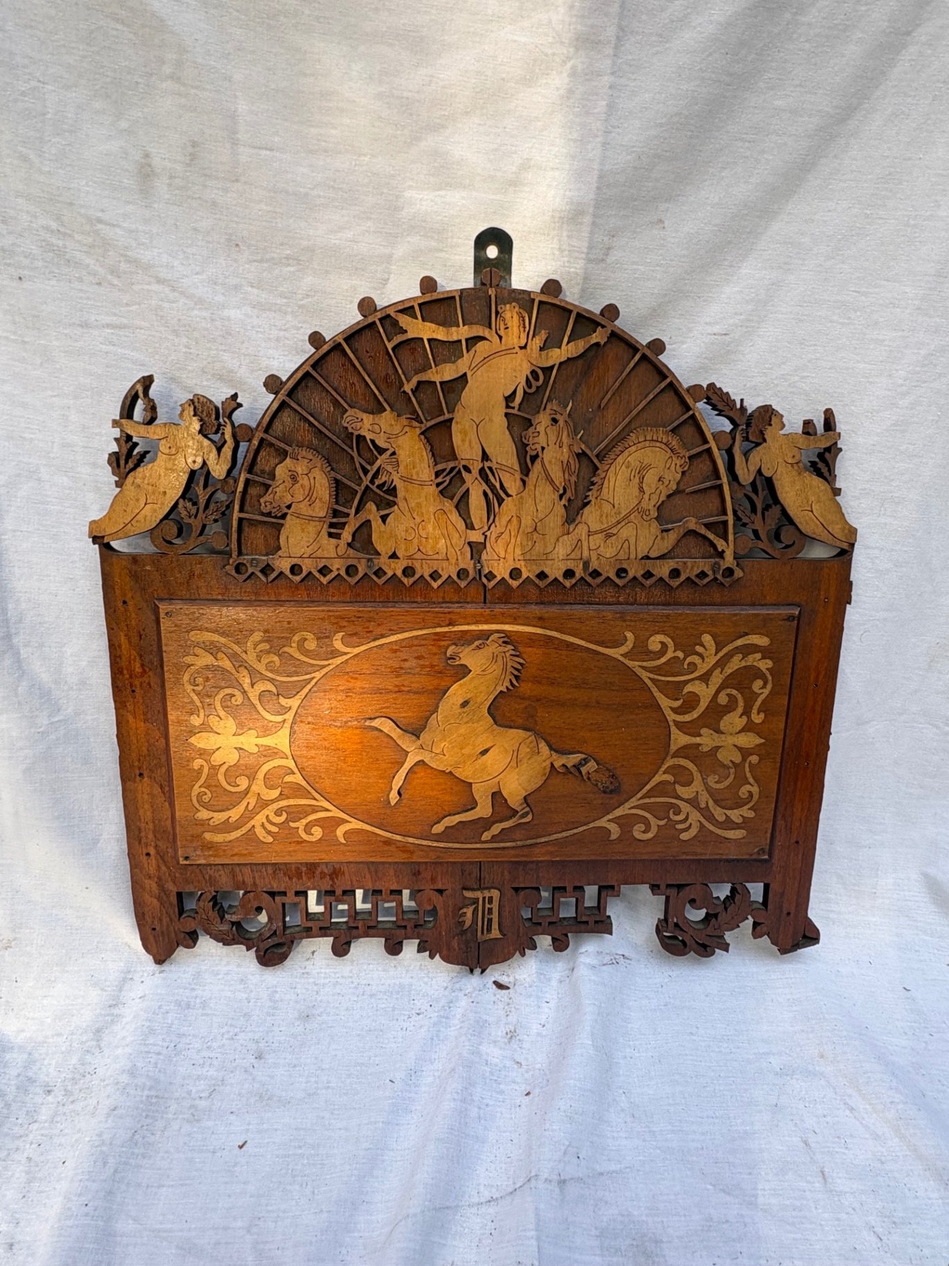 Architectural Salvage ,Wall Hanging ,  Piano Front, Mantel, Plant Stand  - image 3 of 6