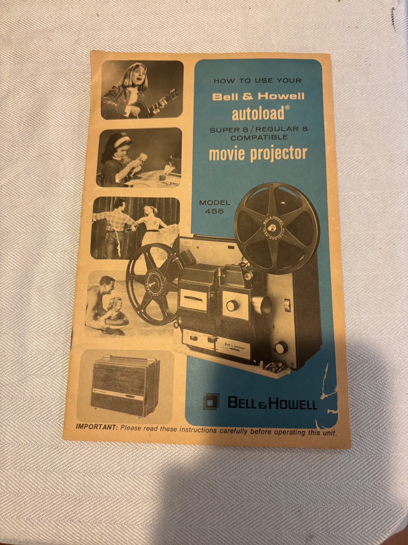 Bell & Howell Autoload Model 456 Movie Projector - image 5 of 5