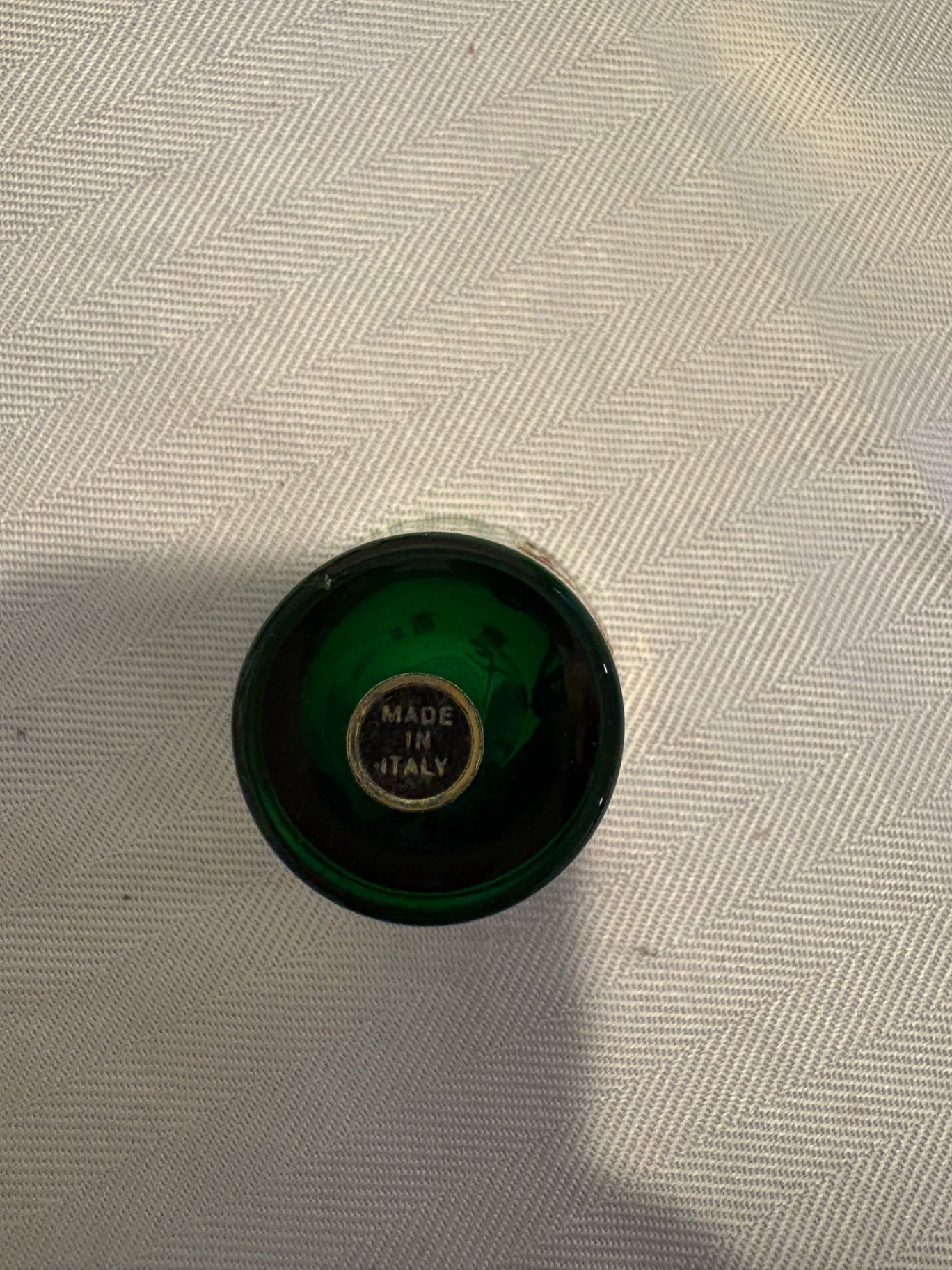 Vimax Bohemian Hand Painted Glassware , Made in Italy - image 6 of 7