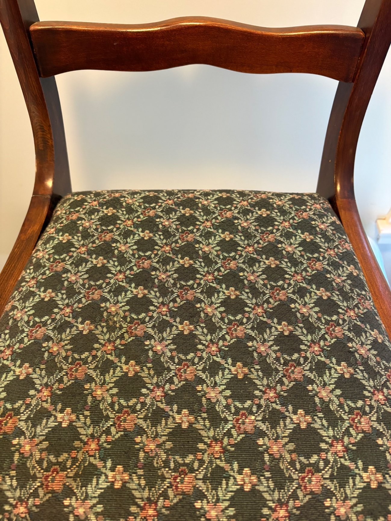 Vintage Mahogany Rose Back Regency Duncan Phyfe Chairs  - image 6 of 6