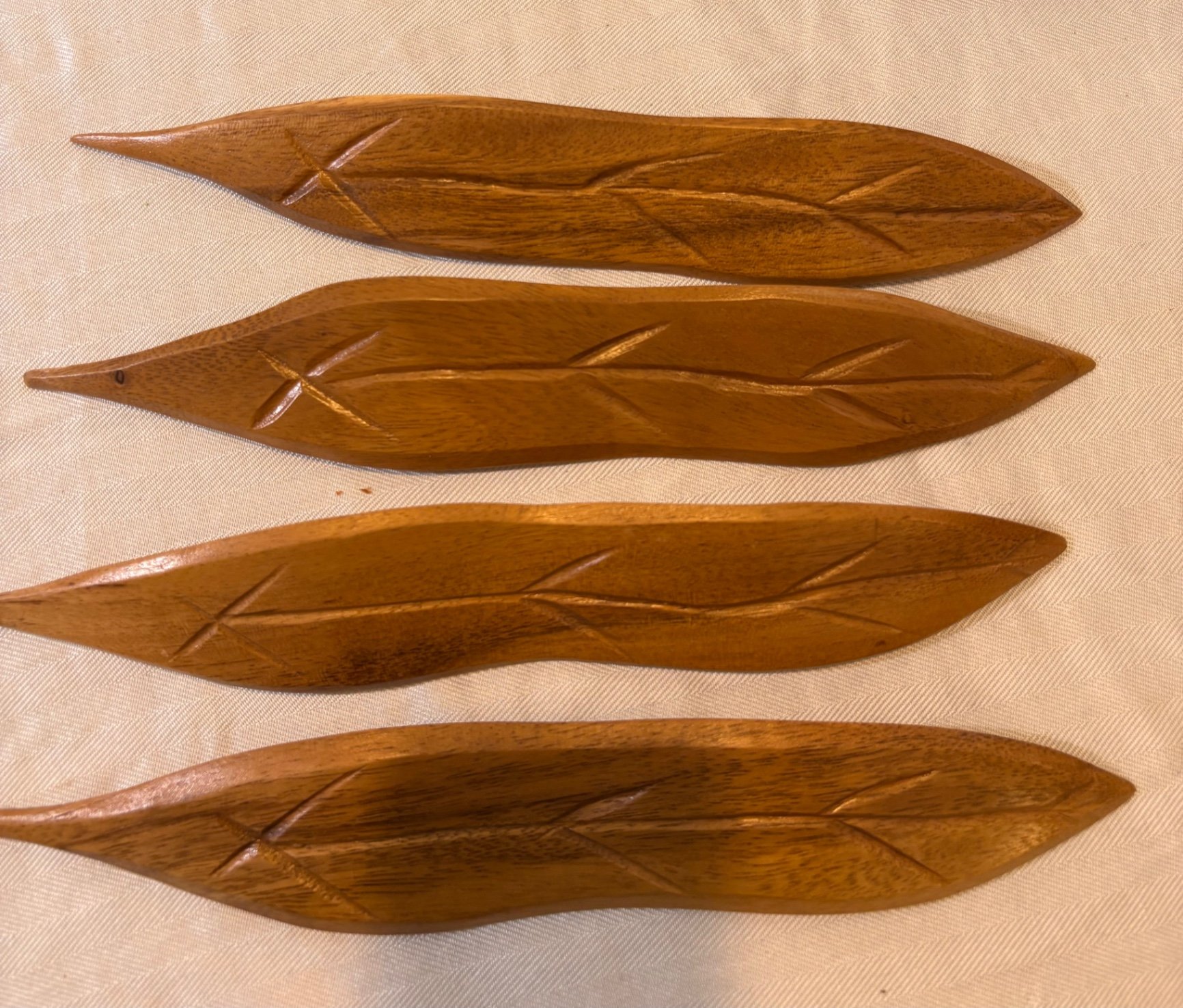 Monkey Pod Carved Wooden Pieces from the Phillipines - image 7 of 15