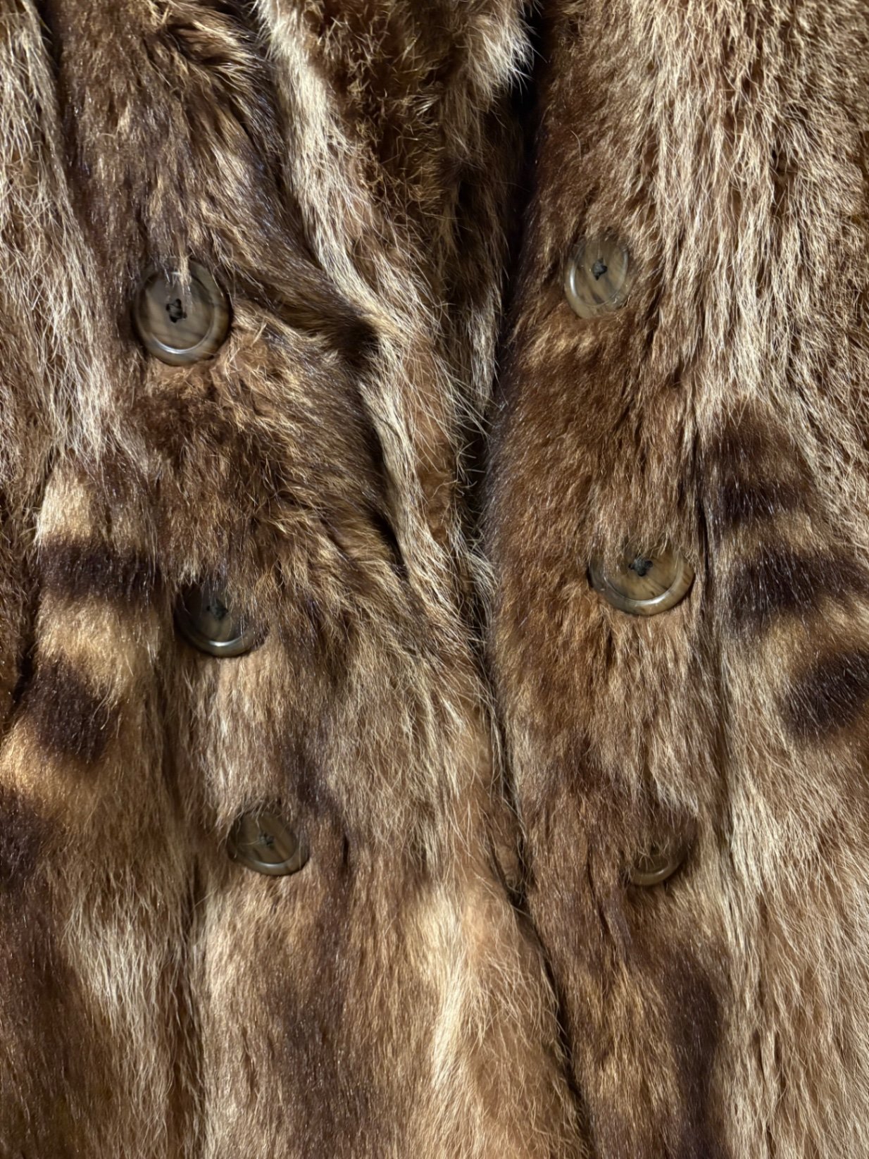 Men’s Vintage  Full Length Raccoon Coat  - image 2 of 8