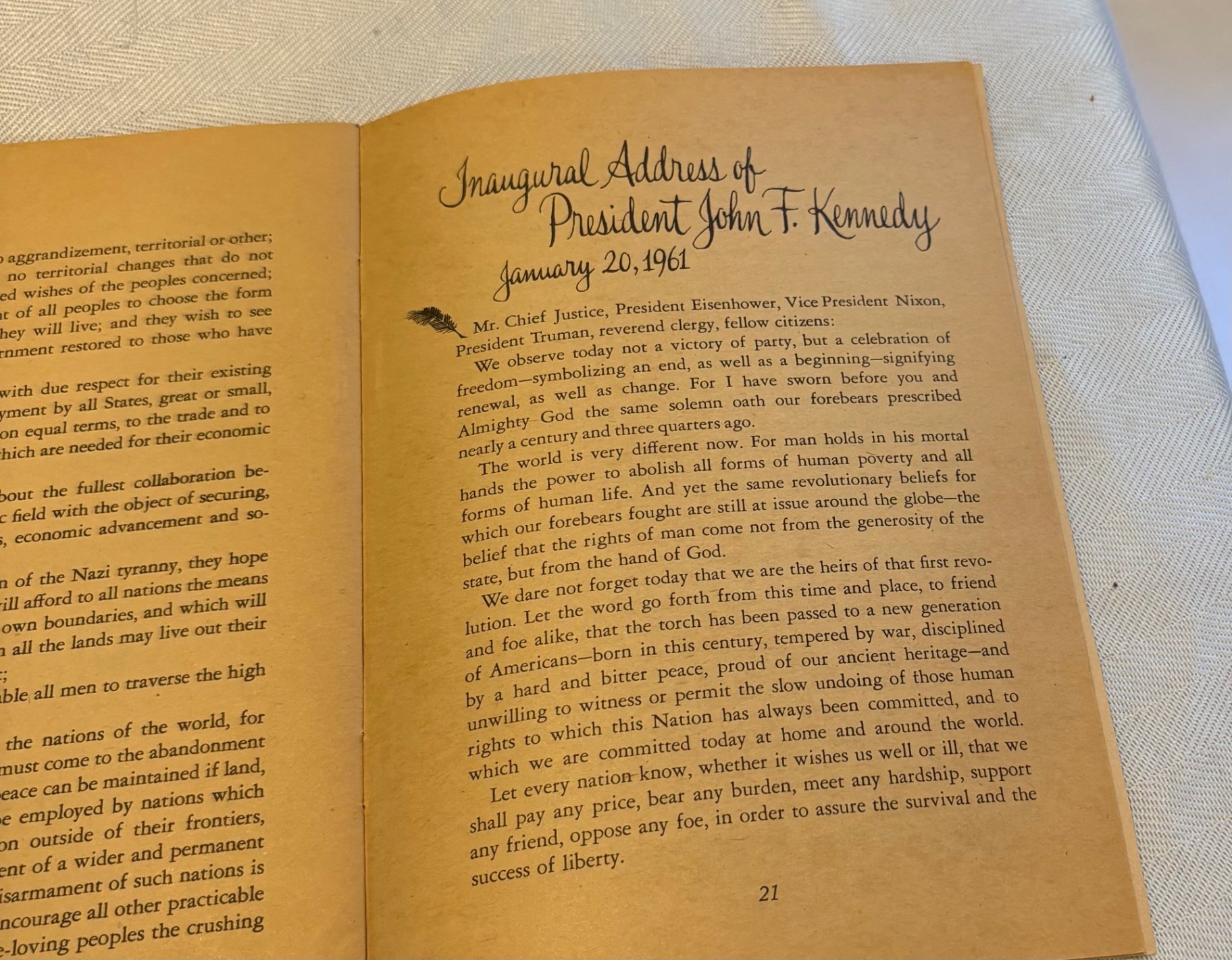 JFK Memories, Ephemera + 2 Record Albums - image 10 of 10