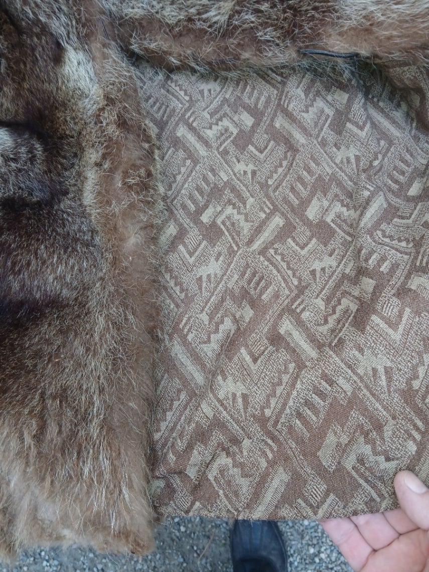 Men’s Vintage  Full Length Raccoon Coat  - image 5 of 8