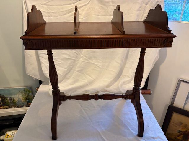 Antique Mahogany Sheet Music Stand - image 3 of 3