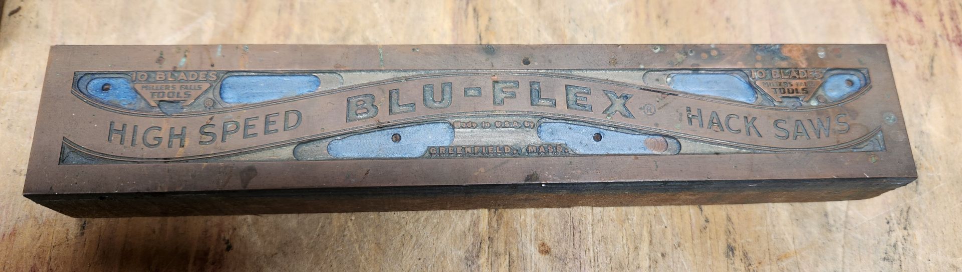 Letterpress Print Block Advertising Lot - image 8 of 13