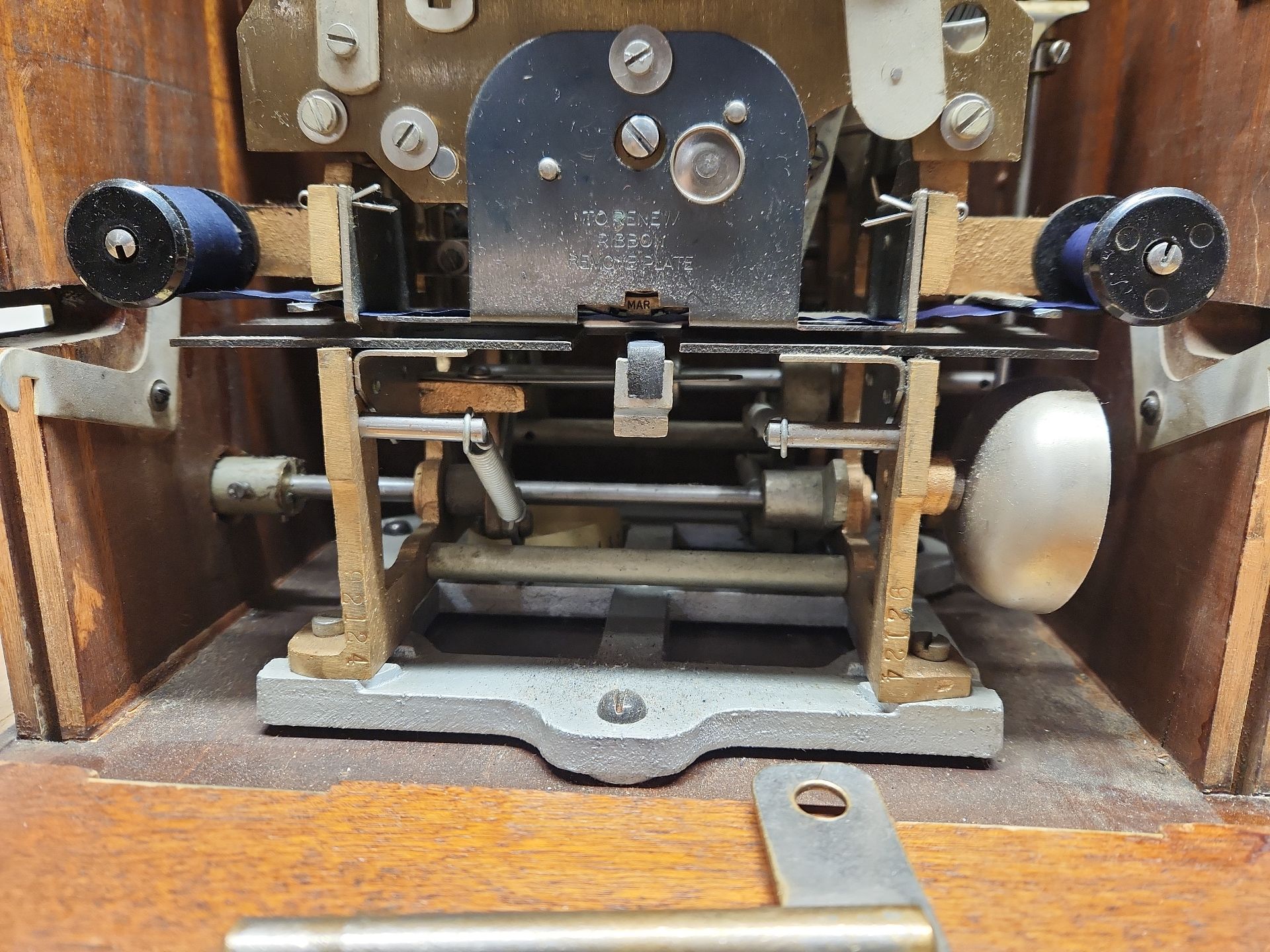 Vintage Time Recorder Supply & Maintenance Company Time Clock - image 11 of 16