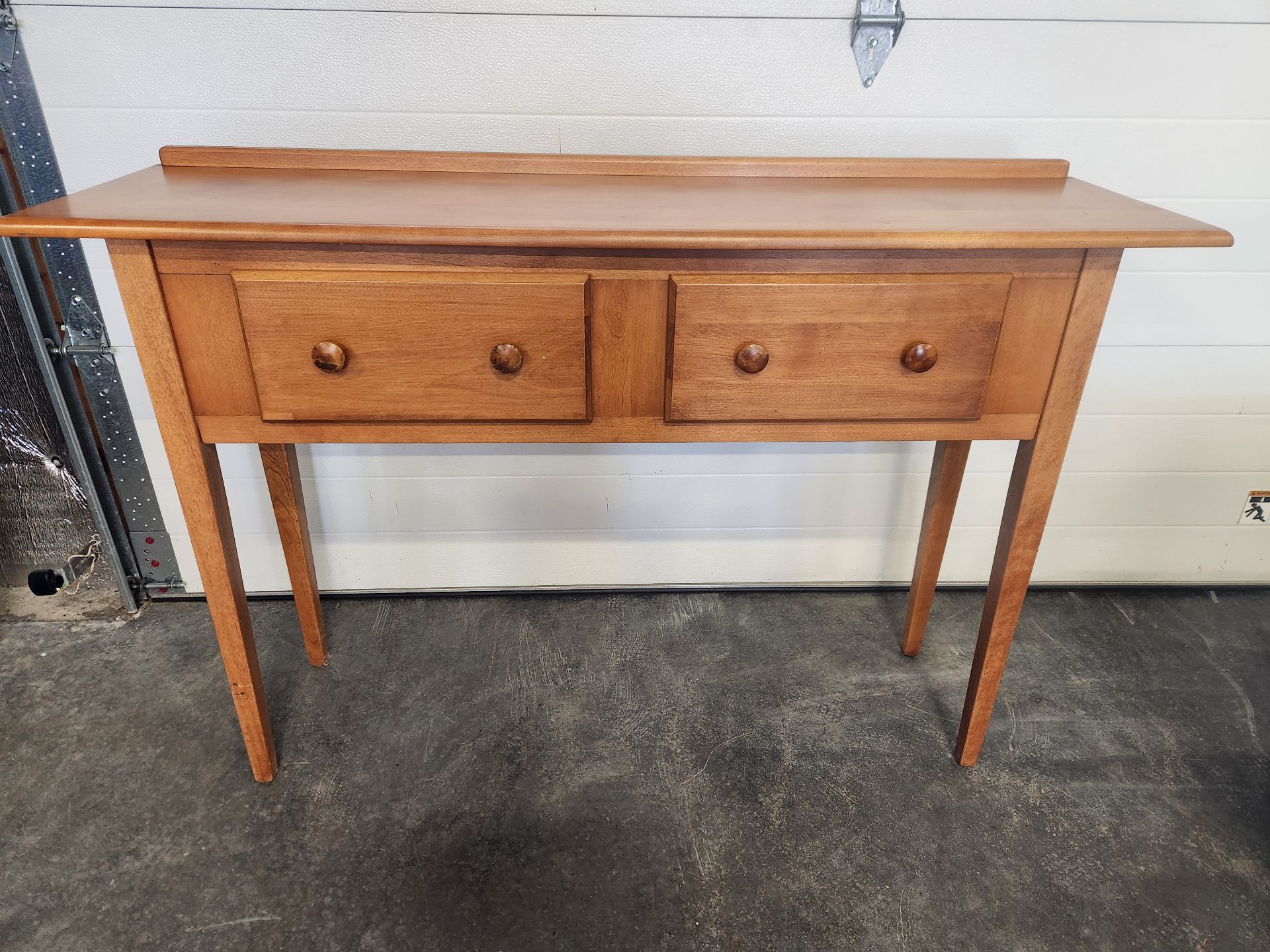 Nichols & Stone 2 Drawer Hall Table/Sideboard. - image 1 of 14