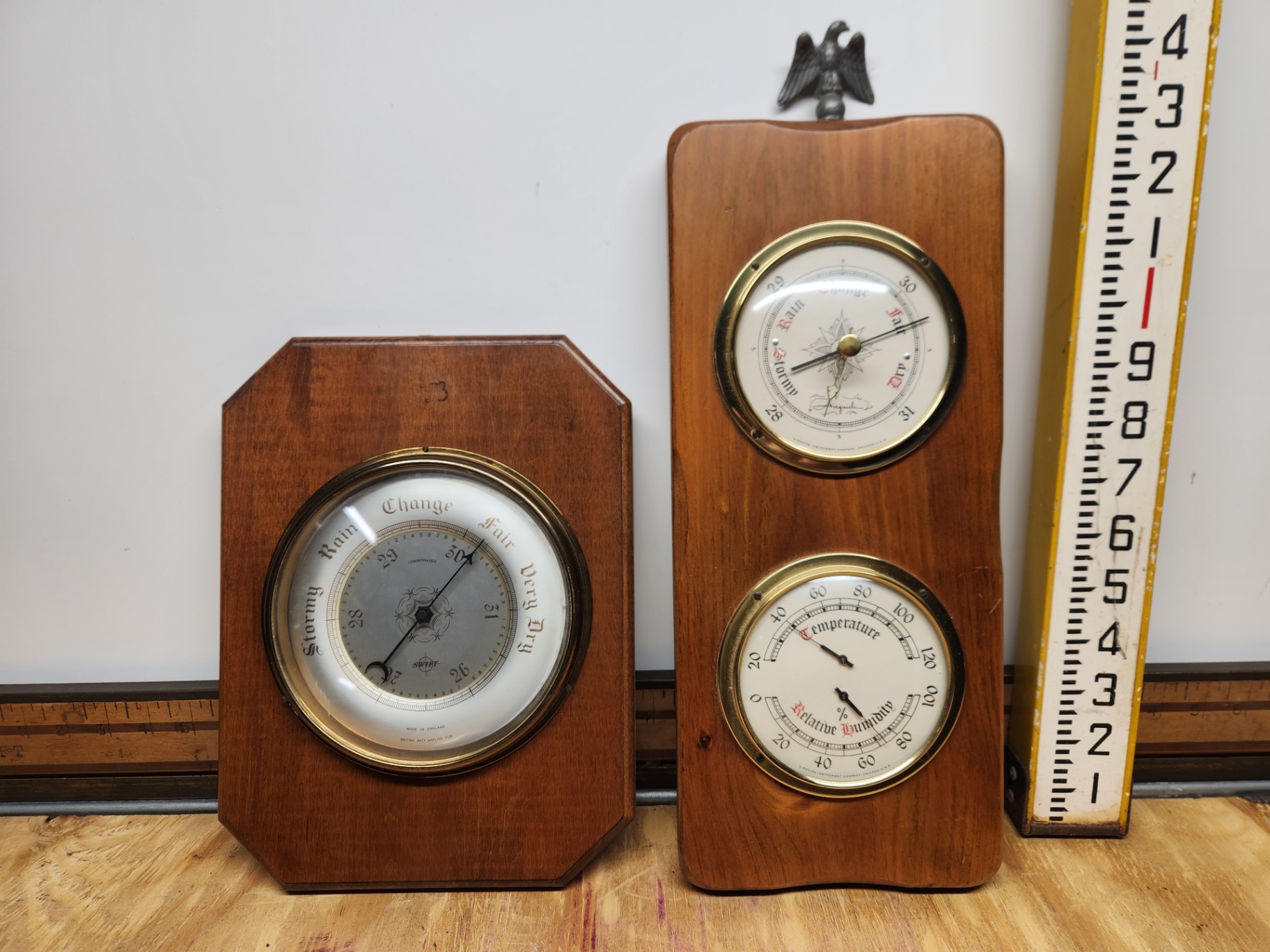 Vintage weather gauges - image 1 of 8