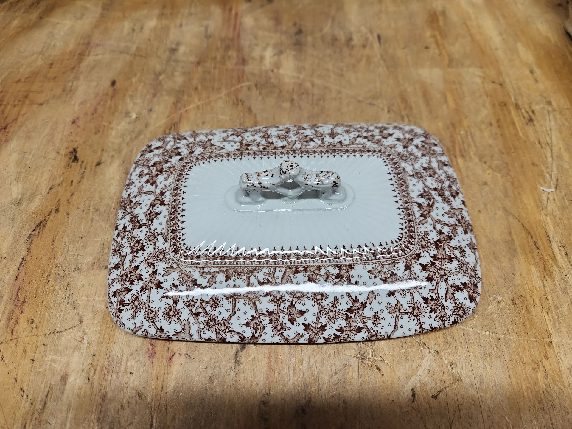 D.B. & Co Imperial Brown Transferware Lot - image 26 of 43