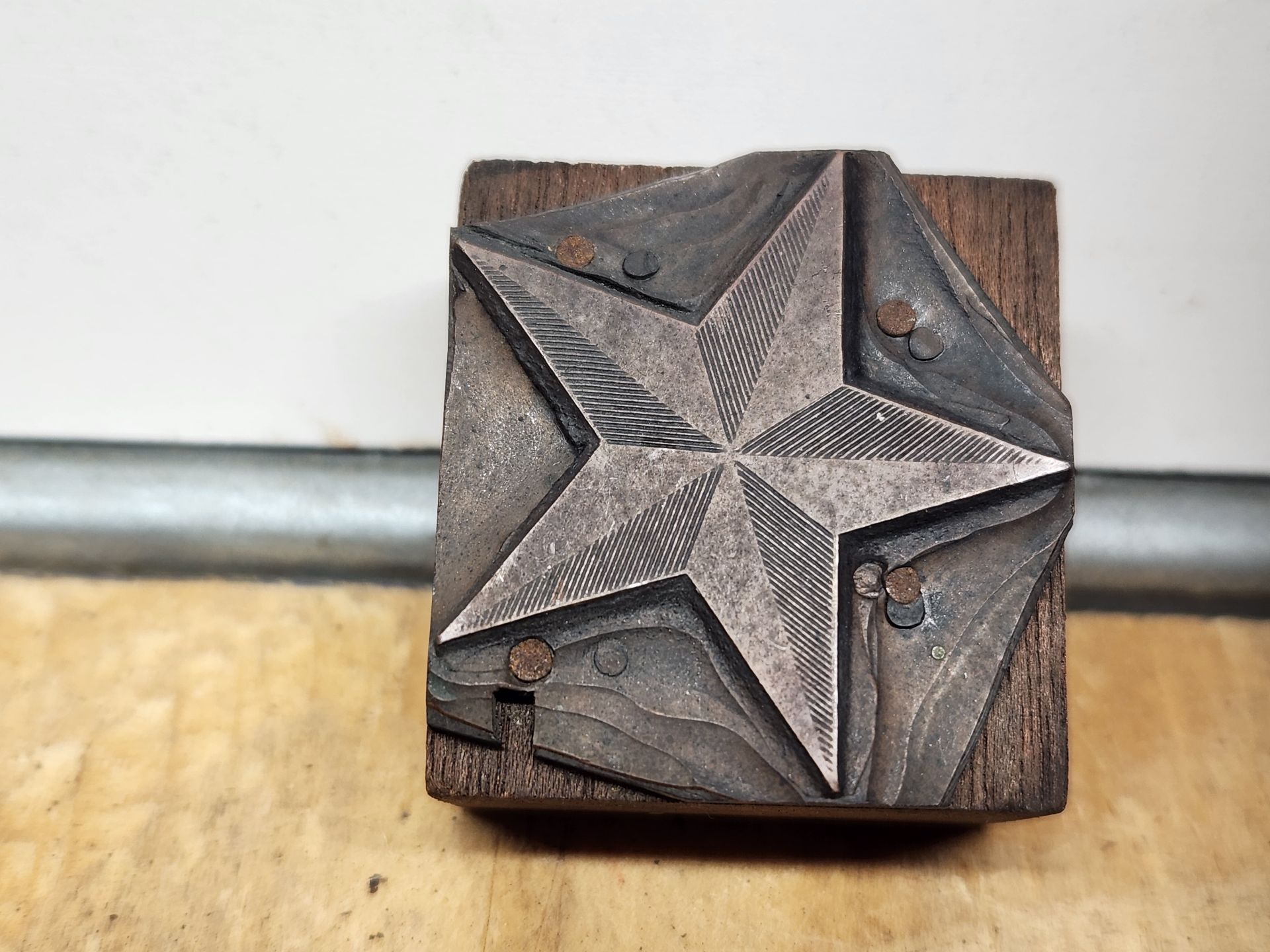 Letterpress Print Block Lot - image 7 of 7
